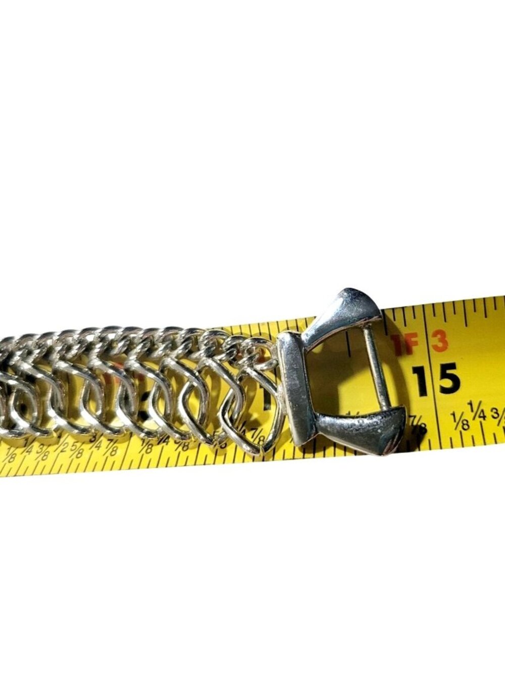 Chunky Stainless Steel Curb Chain Necklace Industrial Clasp Punk Streetwear - Picture 8 of 8